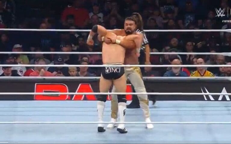 Andrade Reveals Name of Destructive New Finisher Following Victory on 3/25 WWE Raw