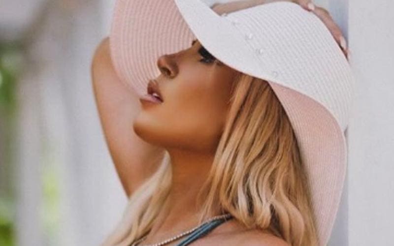 Ash By Elegance Displays Weekend Vibes With Exquisite Blue Bikini Photo Drop