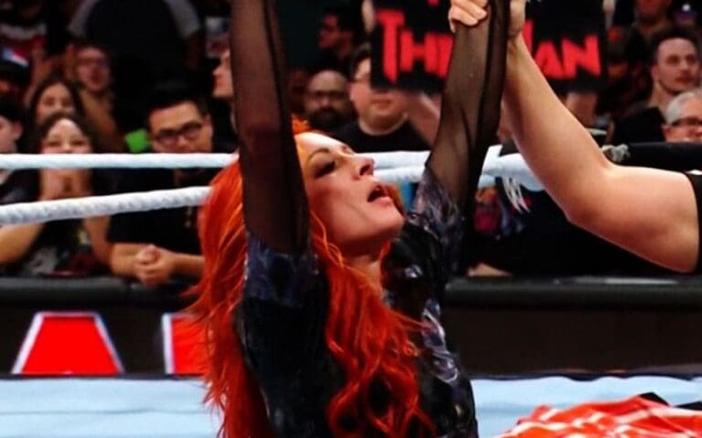 Becky Lynch Reveals Sore Spine After Last Woman Standing Match on 3/18 WWE RAW