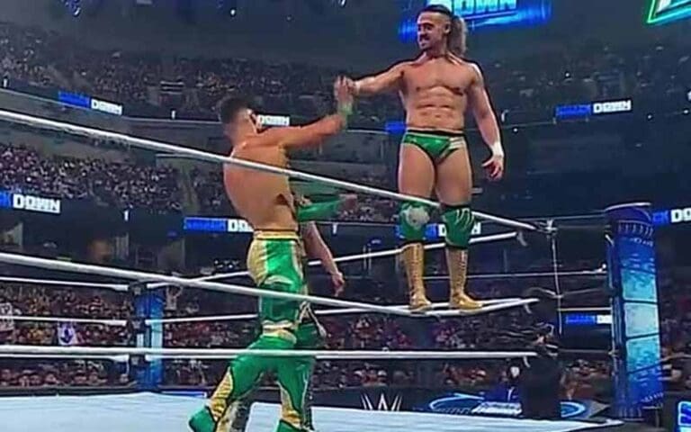 Legado Del Fantasma Advances To Next Round For WrestleMania 40 Tag Team Ladder Match on 3/15 WWE SmackDown
