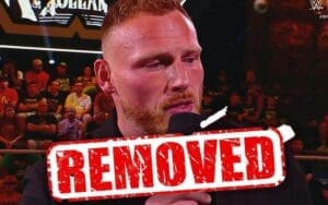 Ridge Holland Removed from Active WWE Roster Page