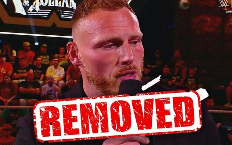 Ridge Holland Removed from Active WWE Roster Page