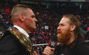 Sami Zayn Fires Back at GUNTHER During Contract Signing on 3/18 WWE RAW