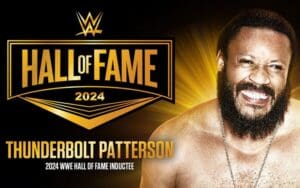 Thunderbolt Patterson Set For 2024 WWE Hall of Fame Induction