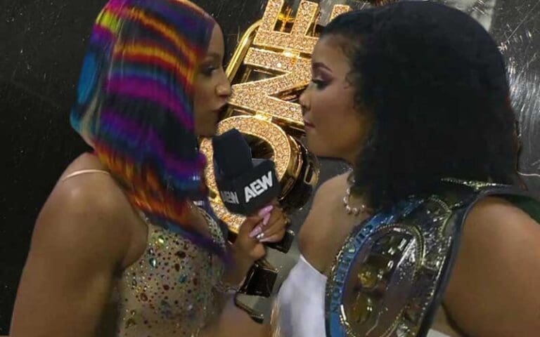 Aftermath of Mercedes Mone's Slap to Willow Nightingale on 4/24 AEW Dynamite