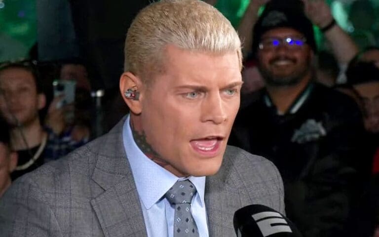 Cody Rhodes Discloses How His Tour Bus Caught Fire