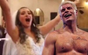 Cody Rhodes Reacts to Married Couple Doing His Signature 'WOAH' at Their Wedding
