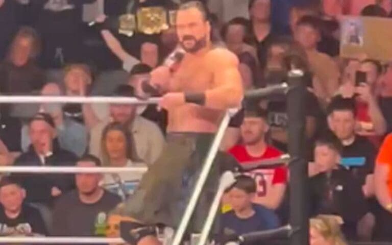 Drew McIntyre Rips CM Punk For Taking Time Off Due to Injury During WWE Live Event
