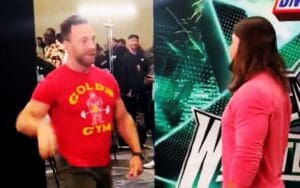LA Knight Claims WrestleMania World Press Brawl With AJ Styles Wasn't Planned