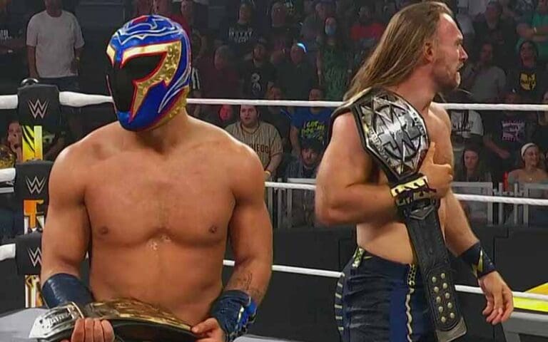 Nathan Frazer &amp; Axiom Become New NXT Tag Team Champions on 4/9 WWE NXT Episode