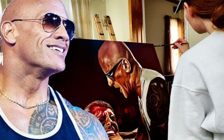 The Rock Plans to Surprise Cody Rhodes' Mother with Unique Personalized Painting