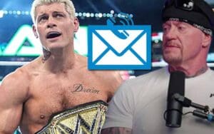 The Undertaker Received Late Night Voice Mail Sent by Cody Rhodes After WrestleMania 40 Title Win