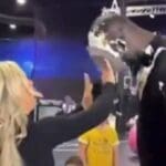 Tiffany Stratton Smashes Pie in Omos' Face