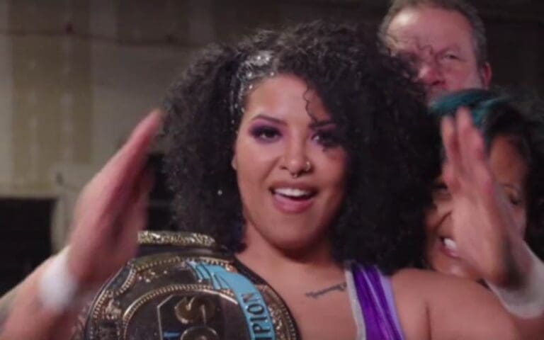 Willow Nightingale Gets Pleasant Surprise After Big Title Win at 2024 AEW Dynasty