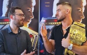 Austin Theory Goes Off on Interviewer for Forgetting His WrestleMania Achievement