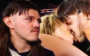 Dominik Mysterio Reacts to Liv Morgan Kissing Him After 5/27 WWE RAW