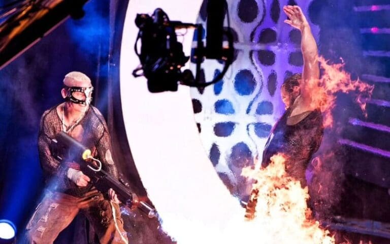 Jack Perry's Condition After Harrowing Flamethrower Spot at 2024 AEW Double or Nothing