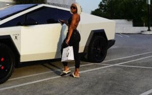 Jade Cargill Flexes New Tesla Cybertruck