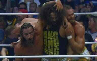 Juice Robinson Returns to Assist Bang Bang Gang to Victory at 2024 AEW Double or Nothing