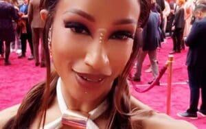 Mercedes Mone Sports Princess Leia Look for Star Wars Premiere