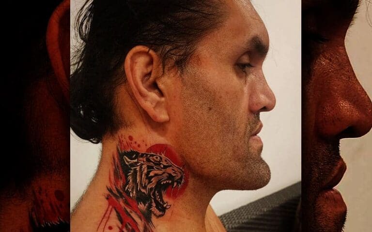 The Great Khali Unveils Striking New Neck Tattoo