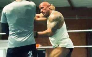 The Rock Completes Day 1 of MMA Training for 'The Smashing Machine'