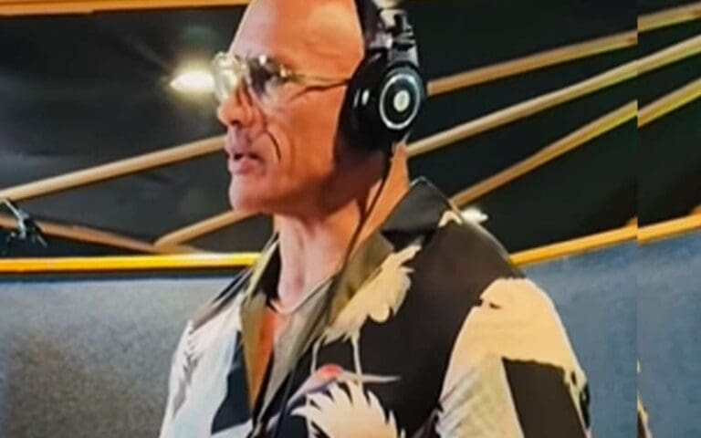 The Rock Shares Behind-The-Scenes Look at Vocal Performance for 'Moana' Live-Action Remake