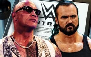 The Rock Tried to Claim Credit for Drew McIntyre Re-Signing With WWE