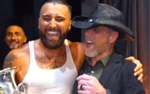 Tony D'Angelo Celebrates Heritage Cup Victory with Shawn Michaels After 5/14 WWE NXT