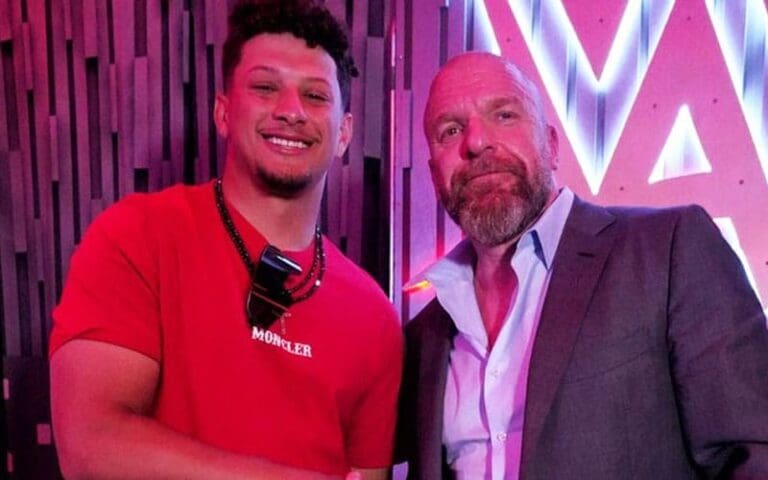 Triple H Offers WWE Match Invitation to Patrick Mahomes