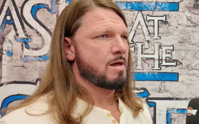 AJ Styles Admits 'Time's Running Out Quick' on In-Ring Career