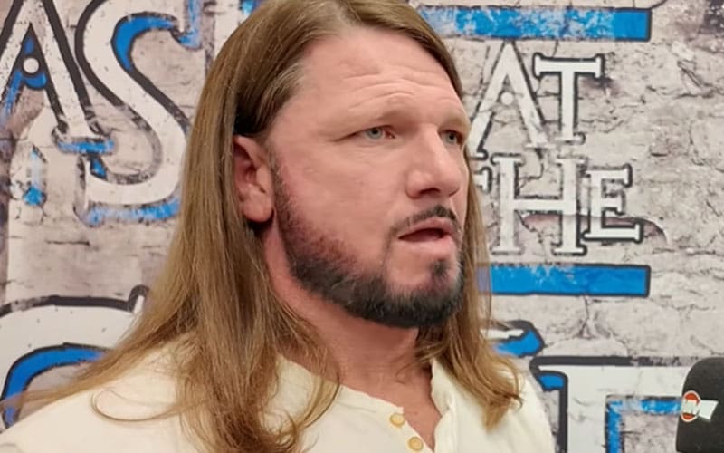 AJ Styles Admits ‘Time’s Running Out Quick’ on In-Ring Career