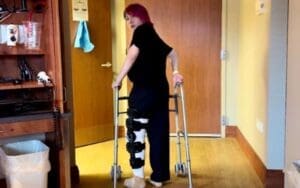 Asuka Spotted Using Walker During Injury Absence