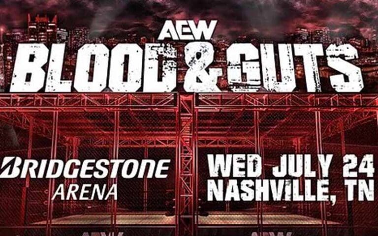 Blood and Guts Match Announced For 7/24 AEW Dynamite