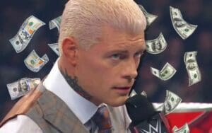 Cody Rhodes Dropped Thousands of Dollars to Make Sure He Could Stay Late During WWE Events