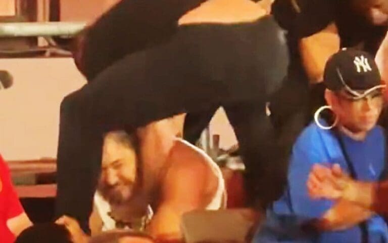 Security Removes Brooks Jensen During 6/18 WWE NXT