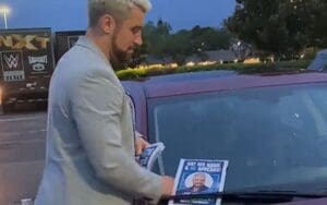 Joe Hendry Spotted Outside WWE Performance Center Promoting His Upcoming Live Concert