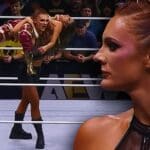 Kamille Ambushes Britt Baker in Surprising 7/24 AEW Blood & Guts Debut