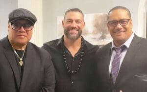 Roman Reigns Seen at Father Sika Anoa'i's Memorial Service