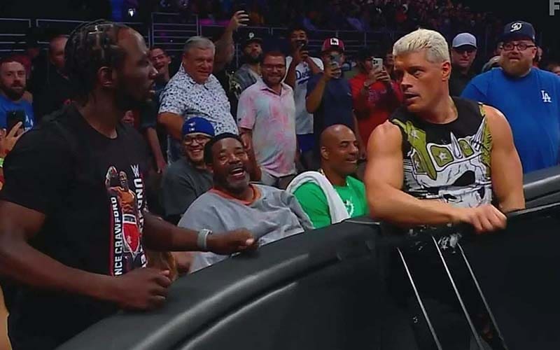 Terence Crawford Assists Cody Rhodes on 7/19 WWE SmackDown
