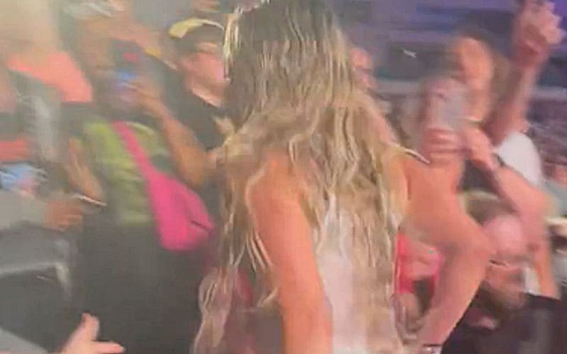 Unseen Footage Shows Liv Morgan Fleeing Through The Crowd in Fear on 7/15 WWE RAW
