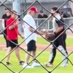 WWE Hall of Famer Bret Hart Throws First Pitch at Okotoks Dawgs Game