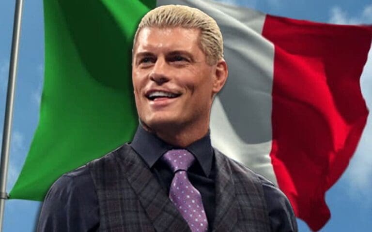 Cody Rhodes Pulling For Italy To Get WWE Premium Live Event