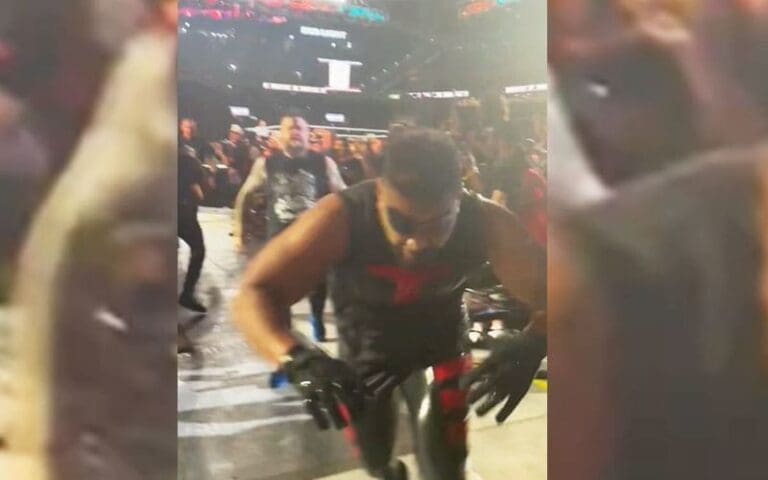 Footage Captures Tonga Loa Nearly Crashing into Fans During WWE SummerSlam
