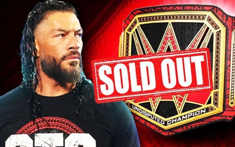 Roman Reigns' Return at SummerSlam Triggers Quick Sell-Out of Limited Edition Belt