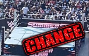 WWE Makes Change to Ring for 8/3 SummerSlam Event In Cleveland