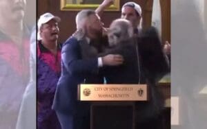 Footage of Darby Allin Attacking Smart Mark Sterling at Springfield City Hall Surfaces