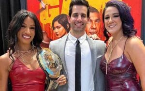 Mercedes Mone & Bayley Reunite at Killer's Game Red Carpet Event