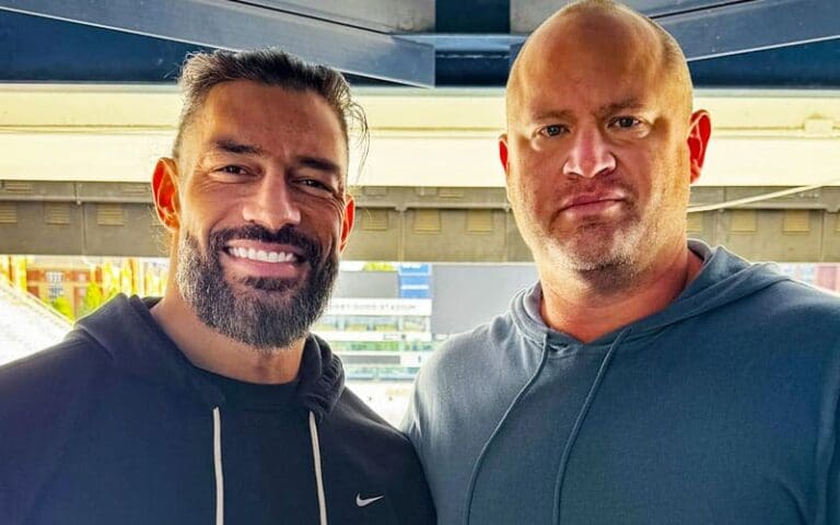 Roman Reigns Links Up With Georgia Tech Football Coach After 9/13 WWE SmackDown