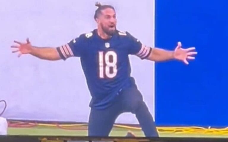 Seth Rollins Makes Appearance at Chicago Bears Game During WWE Absence